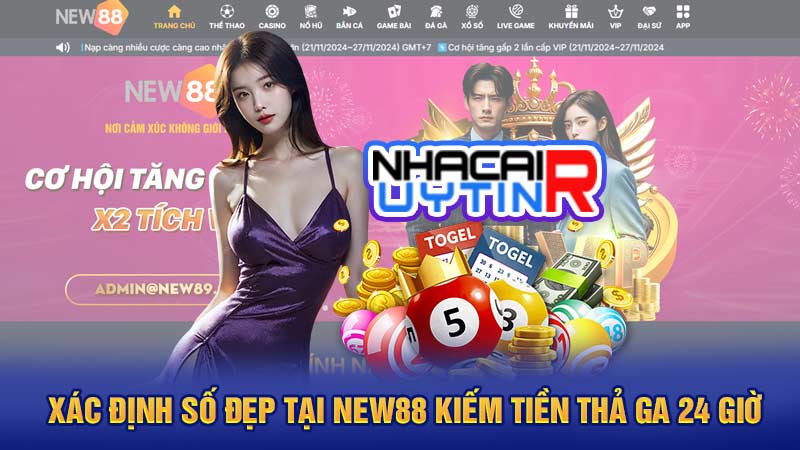 Xác định số đẹp tại New88 kiếm tiền thả ga 24 giờ